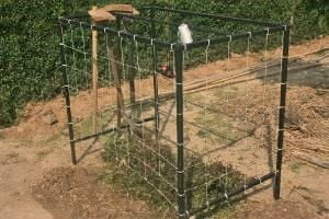 recycled trellis